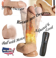 Thrusting-Dildo-Vibrator-G-spot-Multispeed-Massager