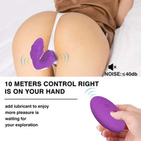 Silicone Rechargeable Remote Control Female Clitoris G-Spot Stimulate Vibrating Strapless Strap On Dildo Vibrator Double Penetration Ended Dong　